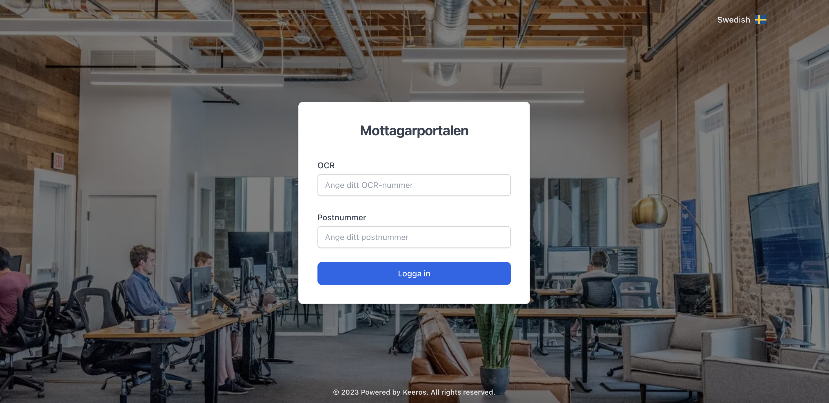 En mottagarportal för fakturor