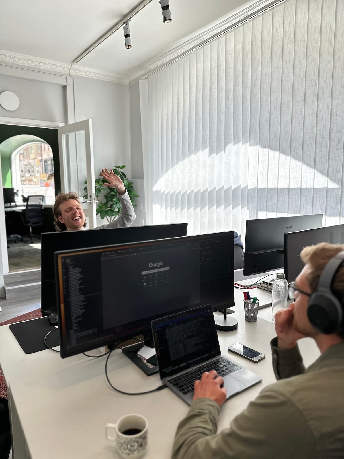 Arbete på Fiives kontor