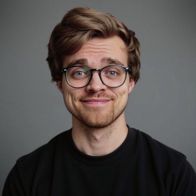Porträtt av Lucas Rosvall